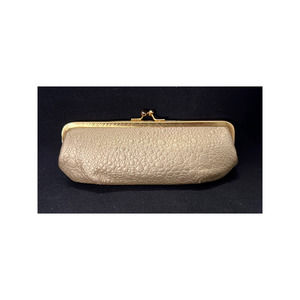 Vintage 1950's Rosenfeld Gold Snap Closure Clutch Purse